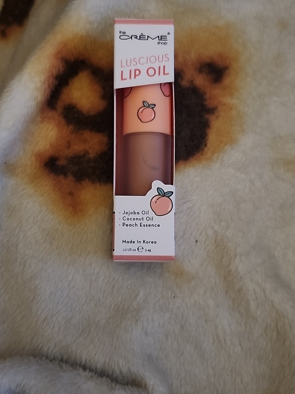 the CRÈME Shop Luscious Lip Oil - Peach (Peach Essence)